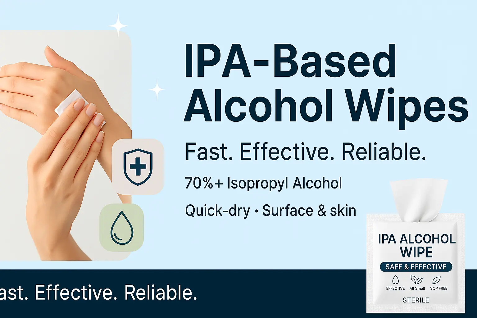 IPA Alcohol Swabs Manufacturer & Supplie...