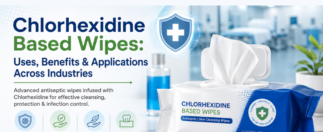 Chlorhexidine Based Wipes Uses, Benefits & Applications Across Industries