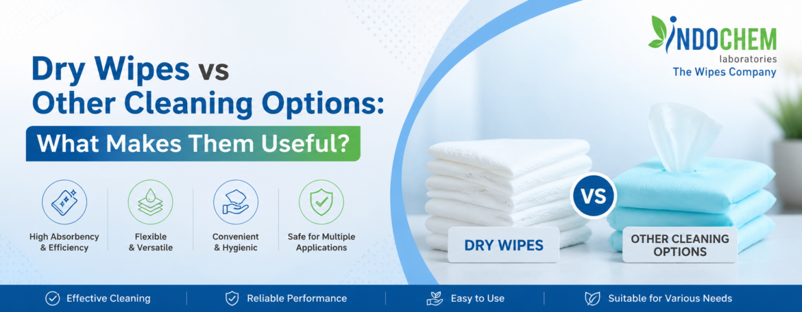 Dry Wipes vs Other Cleaning Options: What Makes Them Useful?