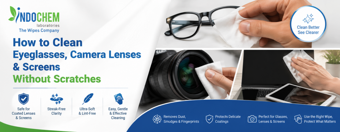 How to Clean Eyeglasses, Camera Lenses & Screens Without Scratches