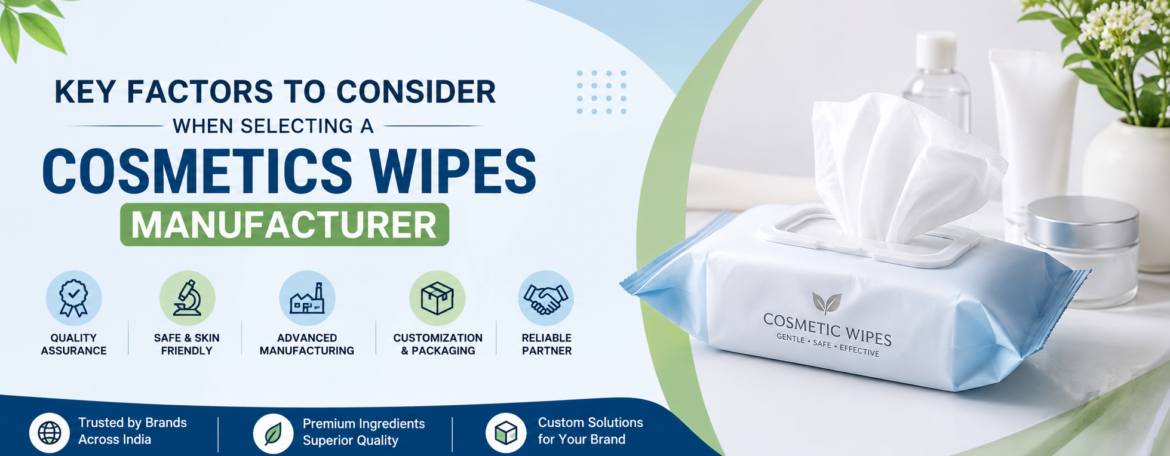 Key Factors to Consider When Selecting a Cosmetics Wipes Manufacturer