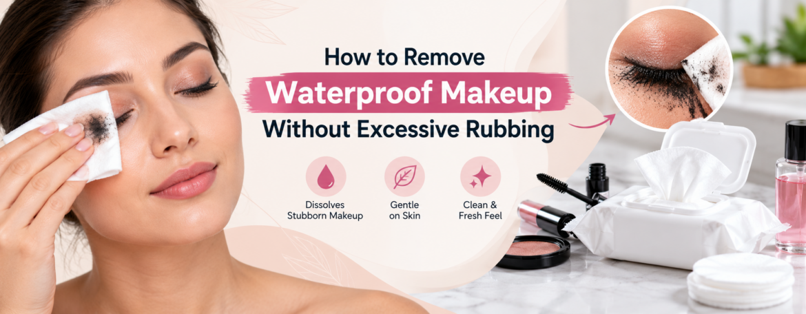 How to Remove Waterproof Makeup Without Excessive Rubbing