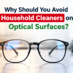 Why Should You Avoid Household Cleaners on Optical Surfaces?